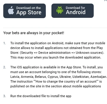 Download Mostbet mobile app in Singapoure